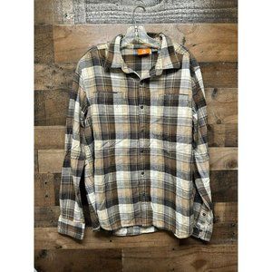 Merrell Men's Long Sleeve Button‎ Up Size X-Large